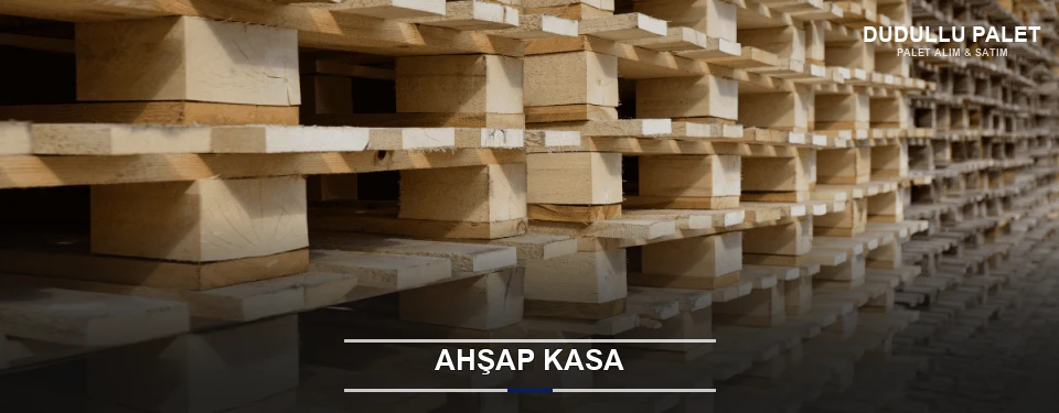 Dudullu Taşıma İçin Ahşap Kasa